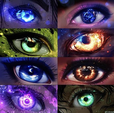 Divided magical eye paint